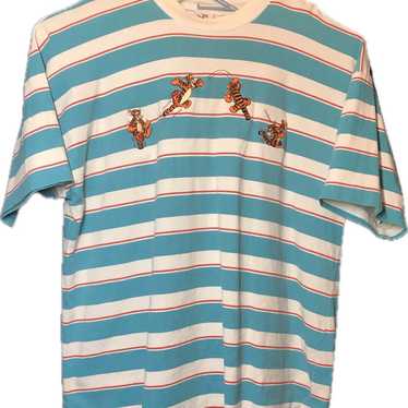 Vintage Disney Store Tigger Embroidered Shirt XXL… - image 1