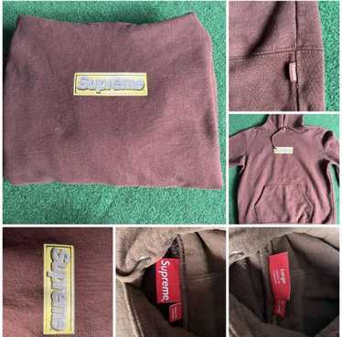 Supreme/burberry box logo hooded - Gem