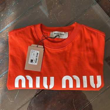 Miu miu red T shirt!