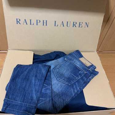 Ralph Lauren Polo denim pants boyfriend denim blue