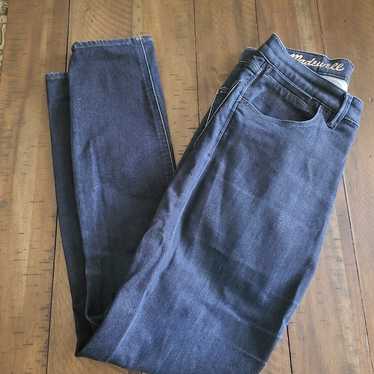 Madewell Dark Blue Skinny Skinny Ankle 5 Pocket Je