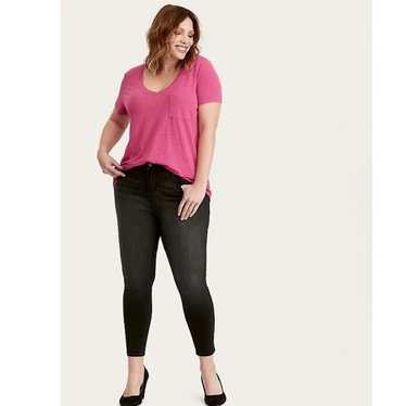 Torrid Black High-Rise Curvy Skinny Jean