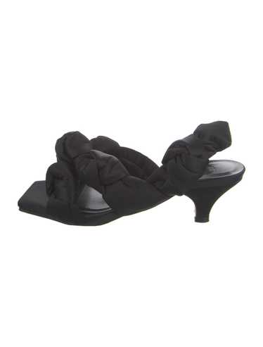 Ganni satin sandals - Gem