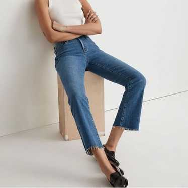 Madewell  Kick out crop jeans