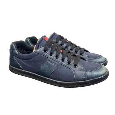 靴 PRADA SPORT Leather Mesh Sneakers Pradshoes prades shoes Americas Cup Xl Leather Sneakers