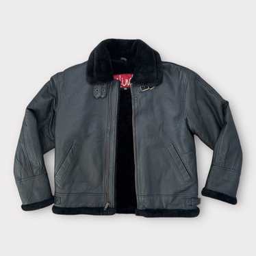 ビンテージ❣️Shearling ❣️黒 M秋冬❣️入手困難❣️昭和レトロ❣️ジャケット❣️ Vintage b 3 shearling - Gem