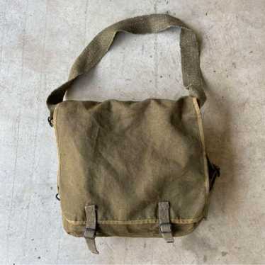 Vintage Military Shoulder Bag, Army Canvas Messenger … - Gem