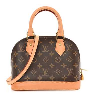 LOUIS VUITTON Monogram Alma BB