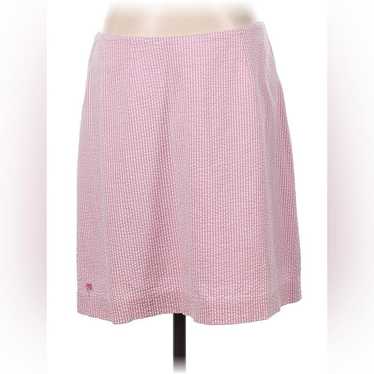 Designer Pink Striped Lily Pulitzer Skirt