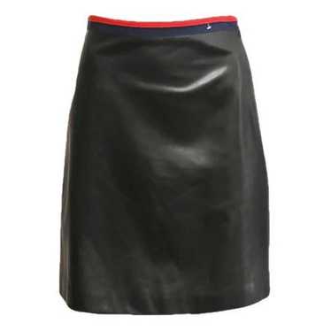 Gucci Leather mini skirt