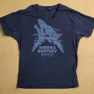 Vintage Dierks Bentley 2018 Concert Tour Shirt T-s