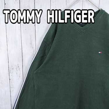 Tommy Hilfiger 90s Thermal V-Neck Long T-Shirt wit