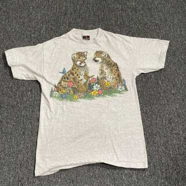 85998　メキシコ製　HABITAT Tシャツ　ブラウン　クマ　S 85998 メキシコ製 HABITAT Tシャツ ブラウン クマ S