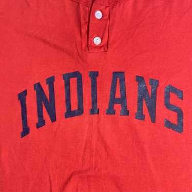 Vintage Indians Senior League Baseball Jersey Shir