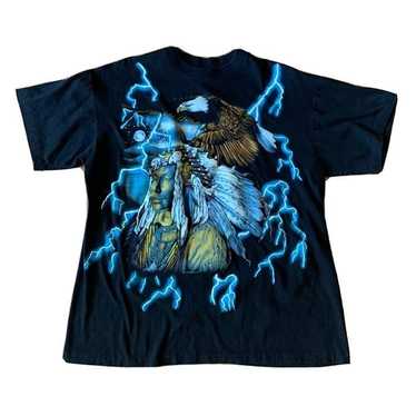 ★1930年代*アメリカ軍*アラスカ準州ペンダントTOP(実物) Vintage american thunder indian - Gem