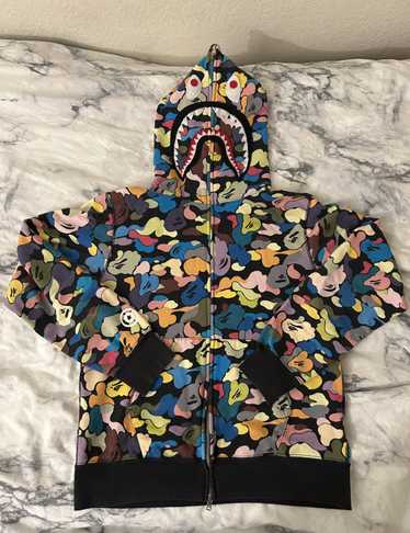 Bape multi zip shark - Gem