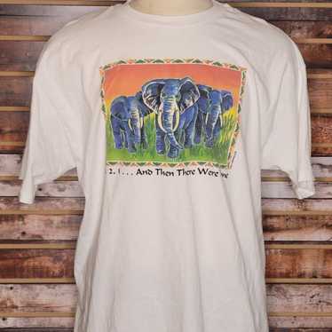 VINTAGE 90s XL Art Tee -Human I Tees- – ユウユウジテキ