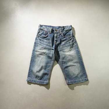 Denim jeans half pants - Gem