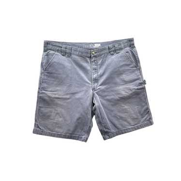 Carhartt Distressed Gray Relaxed Fit Cargo Shorts