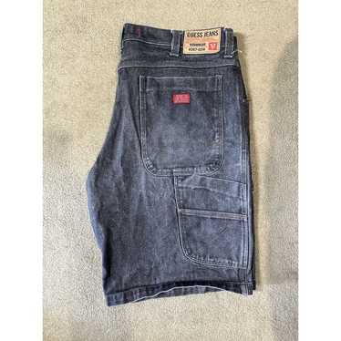 Vintage Guess Jeans Carpenter Shorts Mens 40 Fade 