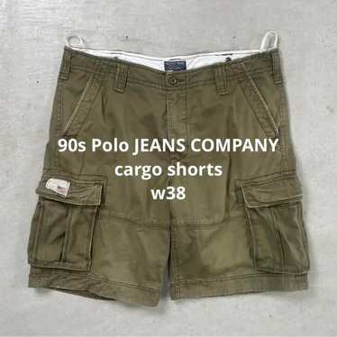 90s Polo JEANS COMPANY Polo Jeans Cargo Shorts 38