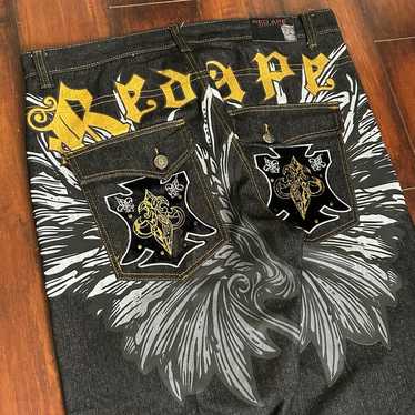 Vintage red ape jeans - Gem