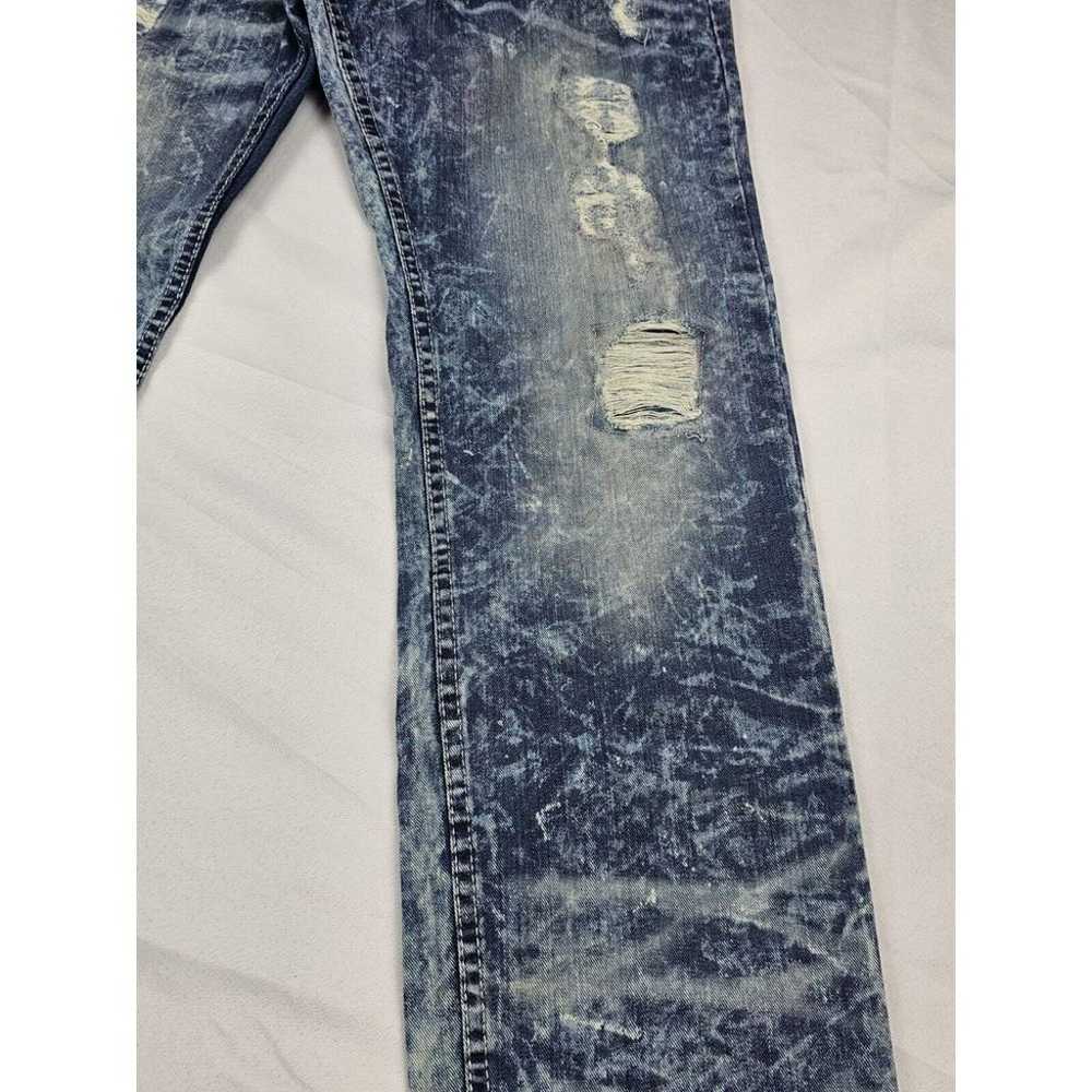 Evolution Jeans Men's Size 36. Stone Washed Distr… - image 4