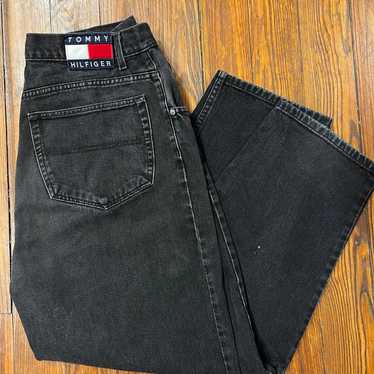 Vintage 90s Tommy Hilfiger jeans black denim