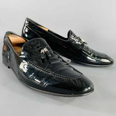 Vintage Gucci Brown Leather Tassel Loafers Shoes Mens 43 EU 9.5 US EXCELLENT