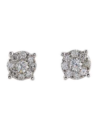 Earrings 18K White Gold - image 1