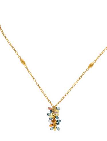 Gurhan 24K Yellow Gold Featuring Briolette Sapphi… - image 1