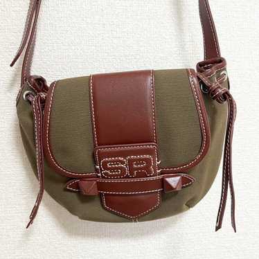 Olive Green Brown Shoulder Bag