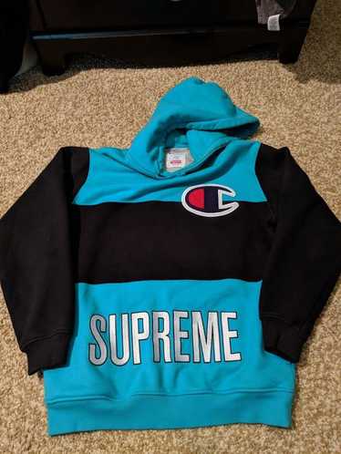 Champion x supreme hoodie - Gem