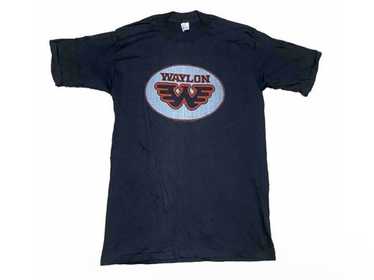 90s WAYLON GENNINGS ツアーTシャツ ビンテージ L バンド Vintage waylon jennings - Gem