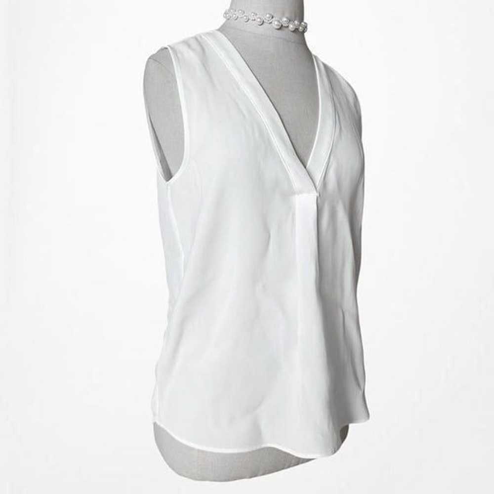 Zara Off White V-Neck Sleeveless Tank Top Size XS… - image 4