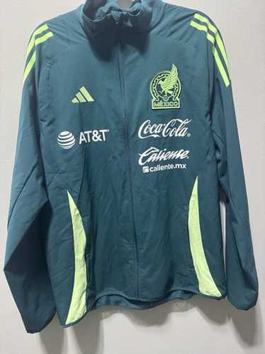 adidas メキシコ国旗デザインジャケット レア90年代 adidasアディダス メキシコ代表ジャージ 万国旗タグ