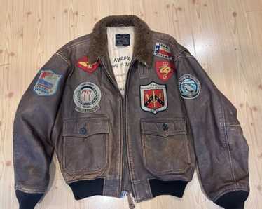 p*a様 AVIREX TYPE G1 SPEC.7823ブラウンレザー ジャケ Vintage AVIREX Type G-1 7823 Jacket | Casspio's Dream