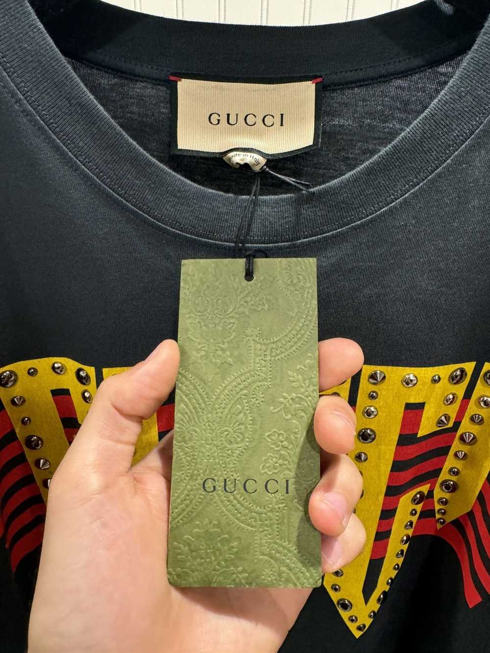 Gucci Gucci Studded Rock Tee - image 10