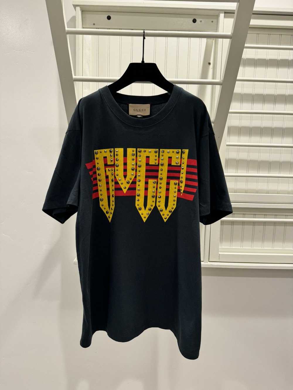 Gucci Gucci Studded Rock Tee - image 1