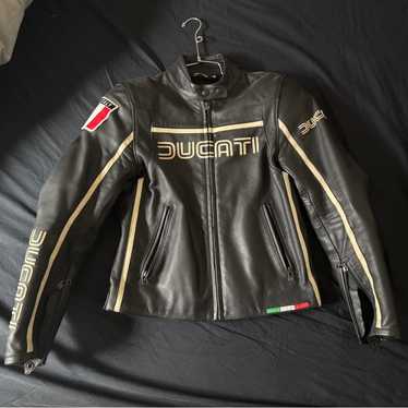 DUCATI DAINESE 立ち襟 本革 レザージャケット ブラック 44 Motorcycle Leather Jackets - Ducati Official Shop