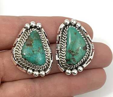 NAVAJO Jeff James Jr. ターコイズ 大ぶり 925 シルバー Jeff James Jr - Etsy