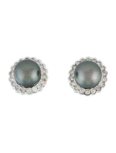 Earrings 18K White Gold - image 1