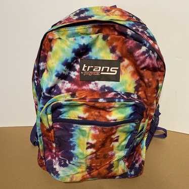 バッグ Rainbow3 JanSport by Trans EMOJI Backpack Supermax 17” School Bag EUC