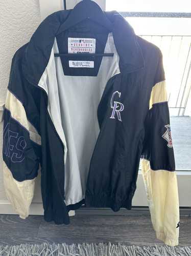 Starter VTG Rockies Starter Windbreaker Mens Large