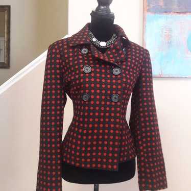 Vintage Briggs New York Polka Dot Jacket