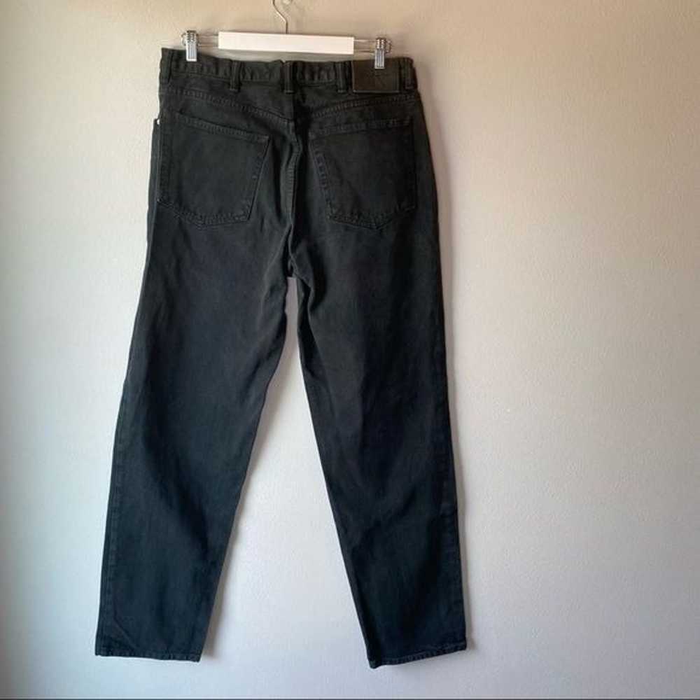 Calvin Klein Vintage Easy Fit Black Jeans 36 - image 7