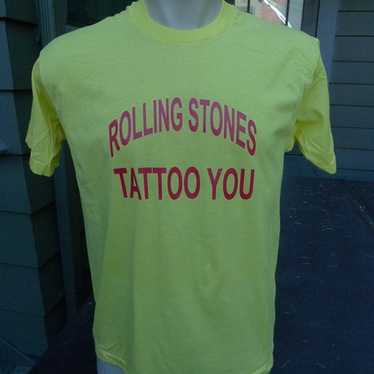 ビンテージ　ストーンズ　tattoo you '81 tour ベースボールT REPAIRED - Rolling Stones Tattoo You US Tour 1981-82 3/4