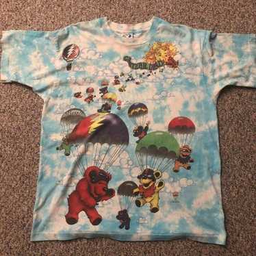 Vintage 1993 Grateful Dead Roller Coaster Shirt - Gem Vintage 1993 Grateful Dead Roller Coaster Shirt - Gem
