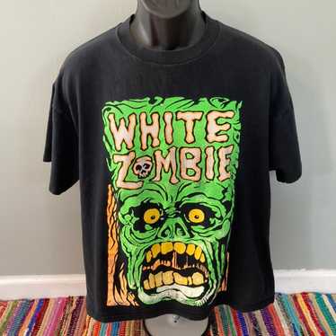 WHITE ZOMBIE 92年物希少フーディTシャツ EM社製本物！ - メルカリ