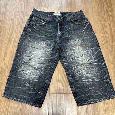 ★E.B.M★ Half Denim Pants EMO5DPT030 The Mom - Daybreak Indigo – Revtown